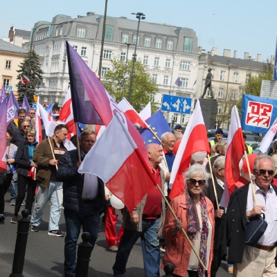 Grupa radomska uczestnikami pochodu